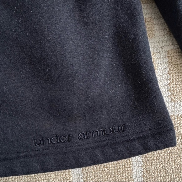 Under Armour Storm Sherpa Lined Jacket Cozy Athleisure Winter Black Gray Large - Picture 5 of 9